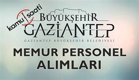 Gaziantep belediye iş ilanları